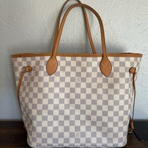 Louis Vuitton Neverfull MM Damier Azur